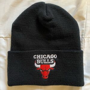 Chicago Bulls Black Beanie
